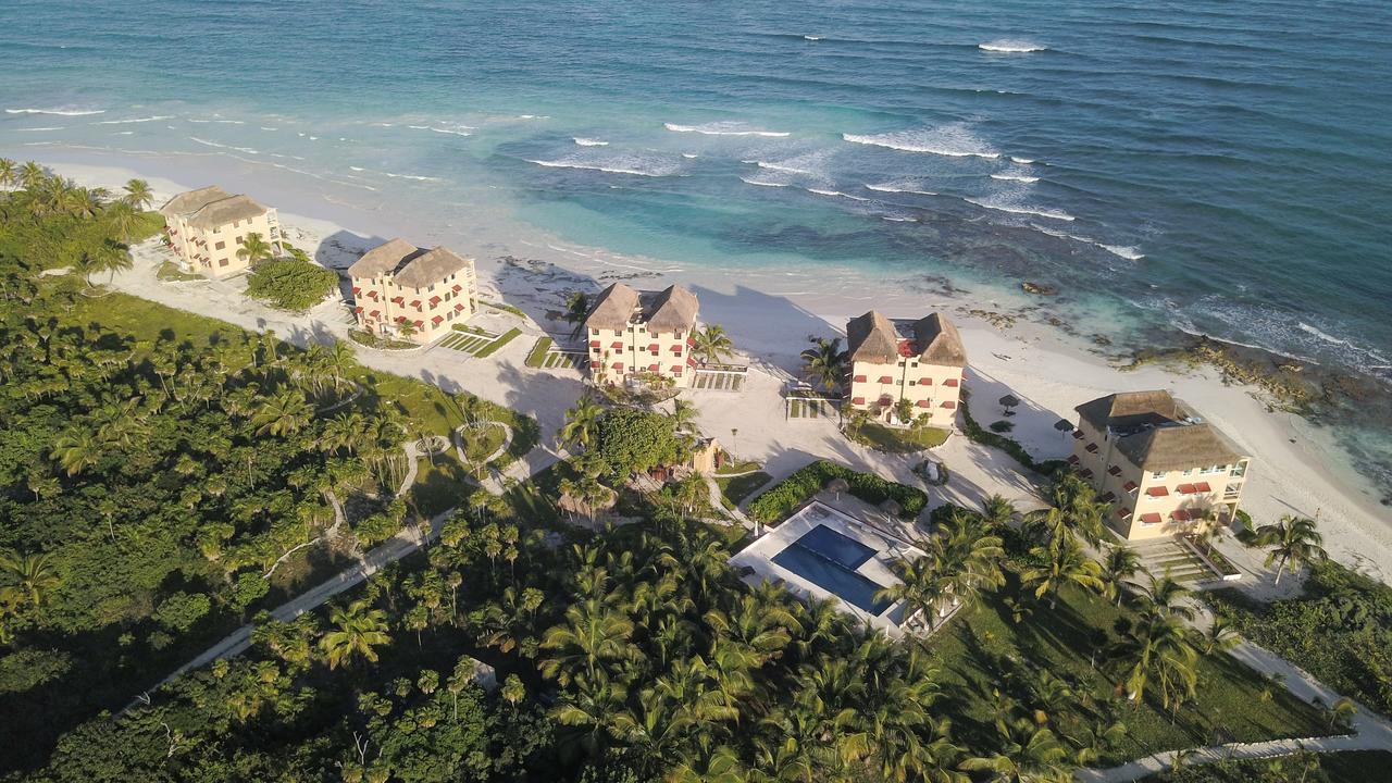 Caleta Tankah Hotel Tulum Exterior foto
