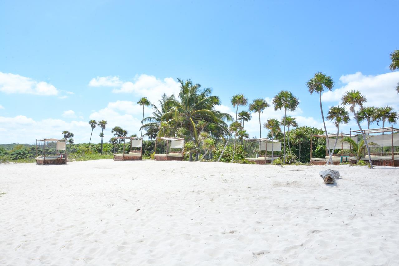 Caleta Tankah Hotel Tulum Exterior foto